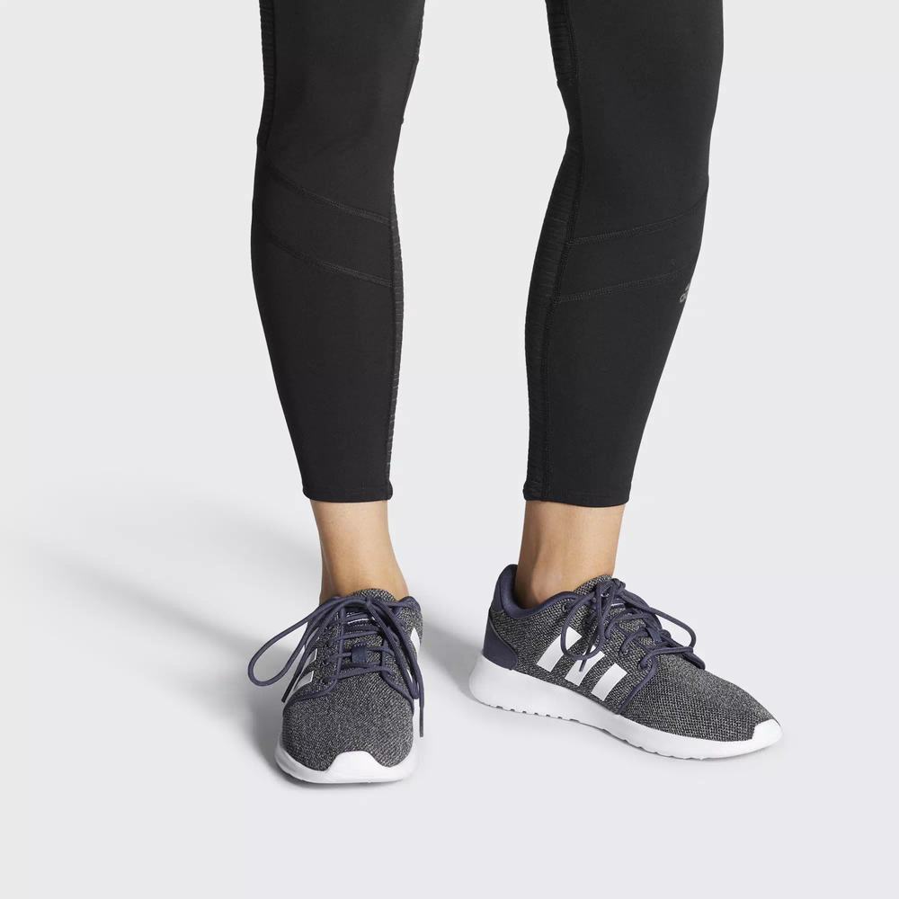 Adidas Cloudfoam QT Racer Tenis Azules Para Mujer (MX-78137)